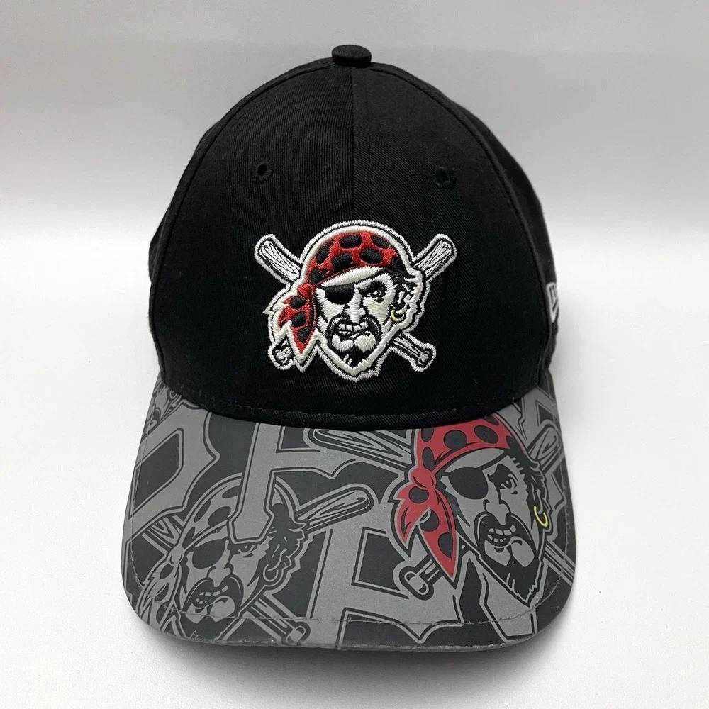 Pittsburgh Pirates Graphic Brim Baseball‎ Cap Hat MLB Genuine Merchandise Youth